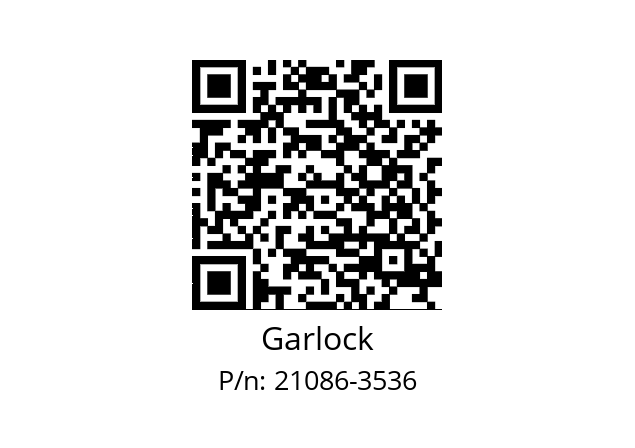   Garlock 21086-3536