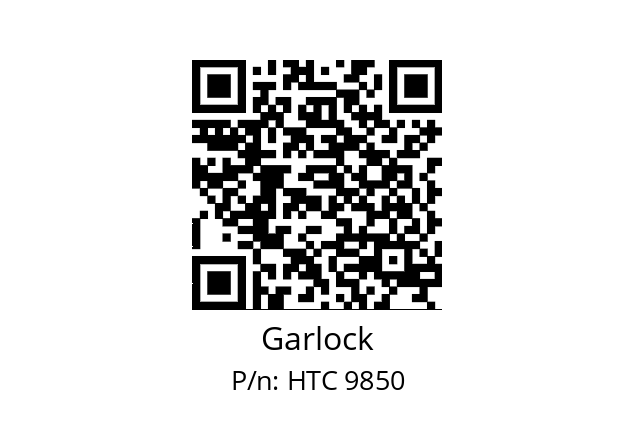   Garlock HTC 9850