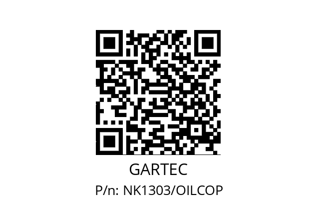   GARTEC NK1303/OILCOP