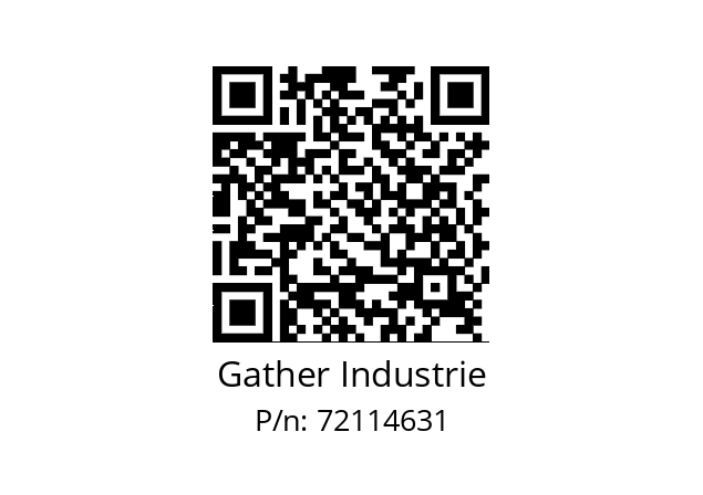   Gather Industrie 72114631