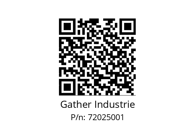   Gather Industrie 72025001