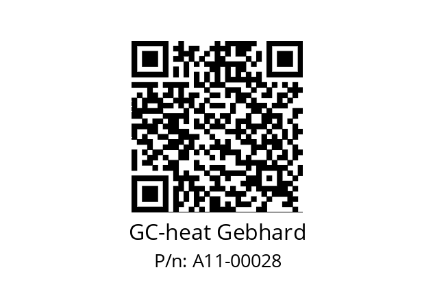   GC-heat Gebhard A11-00028