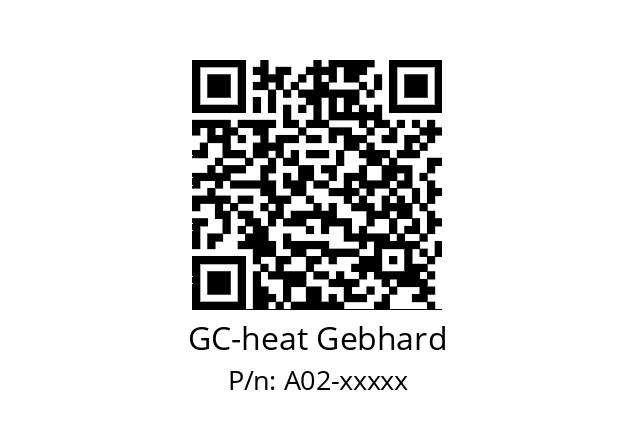   GC-heat Gebhard A02-xxxxx