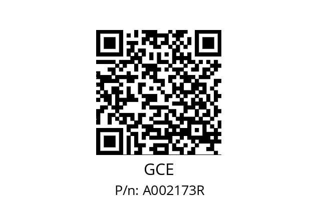   GCE A002173R