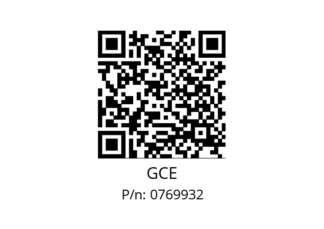   GCE 0769932