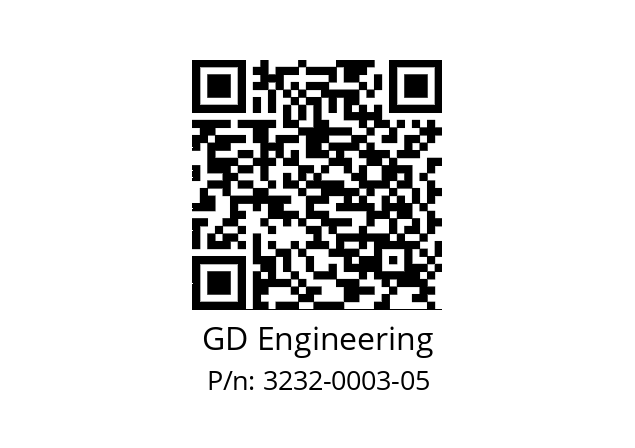   GD Engineering 3232-0003-05