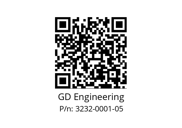   GD Engineering 3232-0001-05