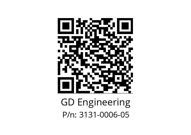   GD Engineering 3131-0006-05