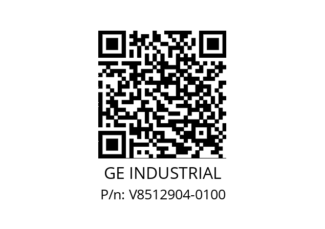   GE INDUSTRIAL V8512904-0100