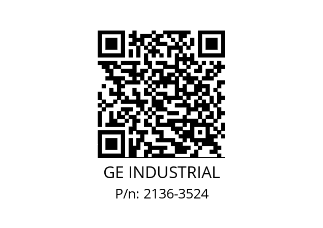   GE INDUSTRIAL 2136-3524