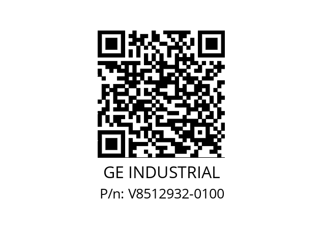   GE INDUSTRIAL V8512932-0100