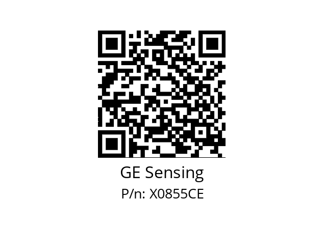   GE Sensing X0855CE