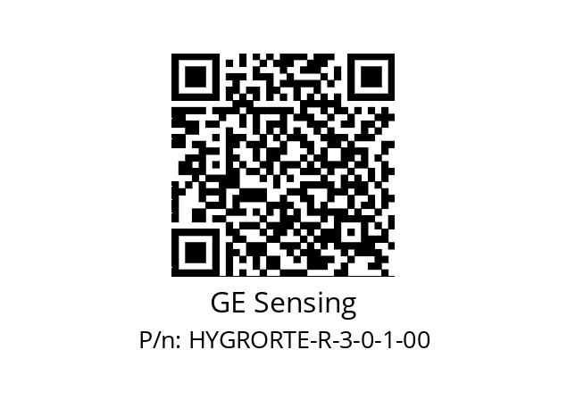   GE Sensing HYGRORTE-R-3-0-1-00