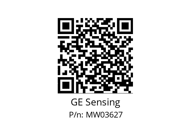   GE Sensing MW03627