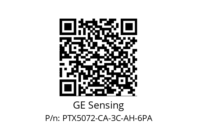   GE Sensing PTX5072-CA-3C-AH-6PA