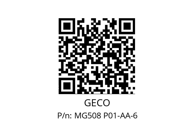   GECO MG508 P01-AA-6