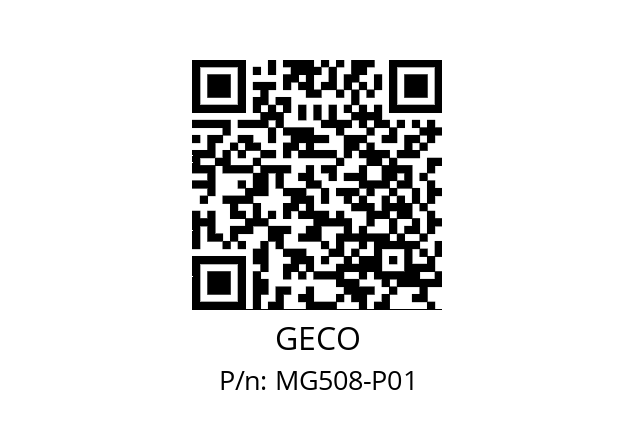   GECO MG508-P01