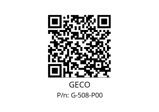   GECO G-508-P00