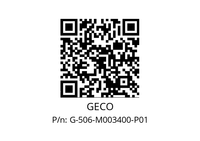   GECO G-506-M003400-P01