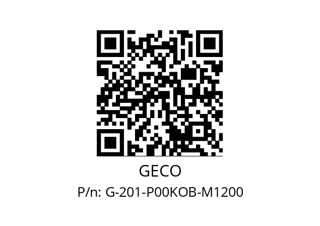   GECO G-201-P00KOB-M1200