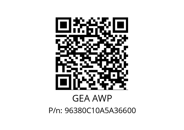  AVR D LE GEA AWP 96380C10A5A36600