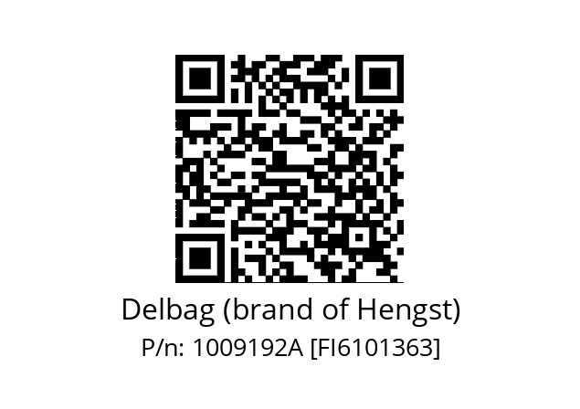   Delbag (brand of Hengst) 1009192A [FI6101363]