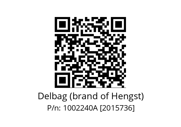   Delbag (brand of Hengst) 1002240A [2015736]