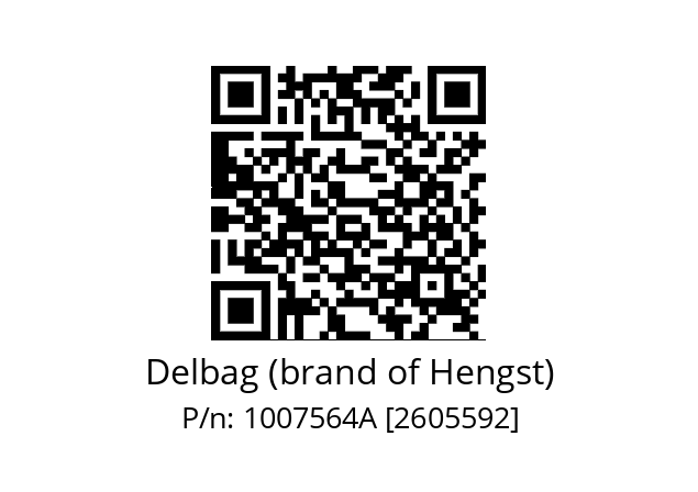   Delbag (brand of Hengst) 1007564A [2605592]