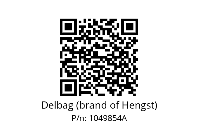  DLT0391624 Delbag (brand of Hengst) 1049854A