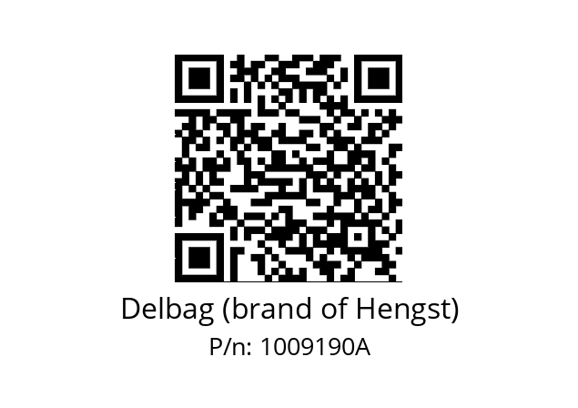  FI6101361 Delbag (brand of Hengst) 1009190A