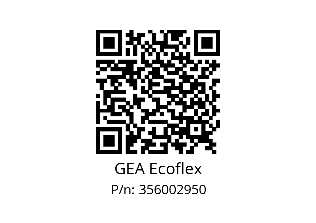   GEA Ecoflex 356002950