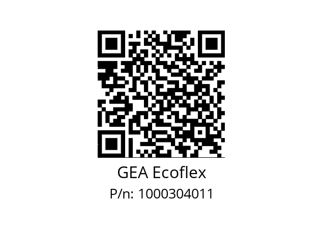  9904006 GEA Ecoflex 1000304011