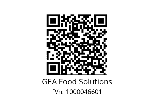   GEA Food Solutions 1000046601