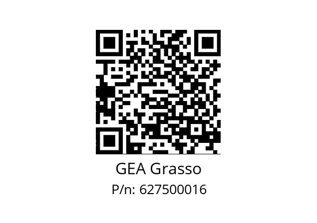   GEA Grasso 627500016