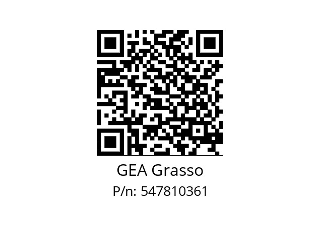   GEA Grasso 547810361