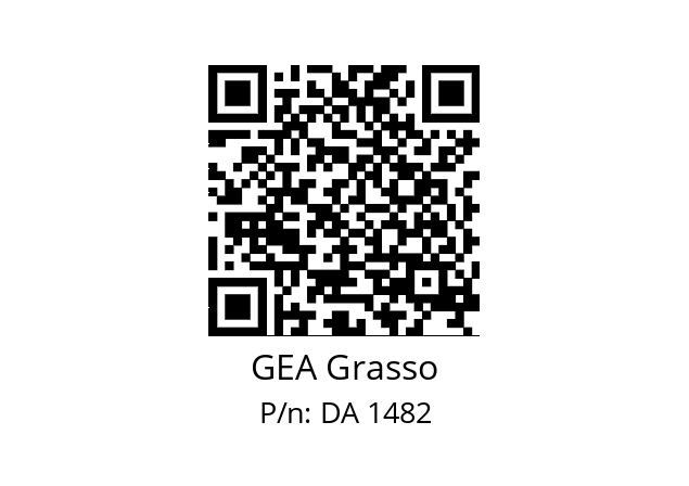   GEA Grasso DA 1482