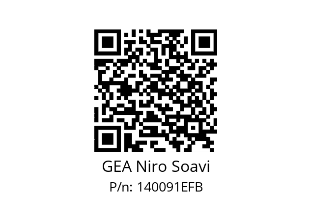   GEA Niro Soavi 140091EFB