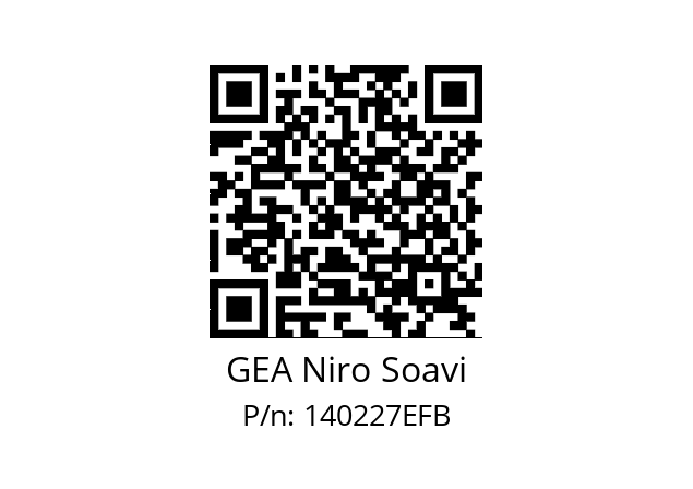   GEA Niro Soavi 140227EFB