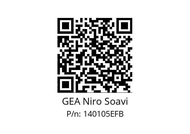   GEA Niro Soavi 140105EFB