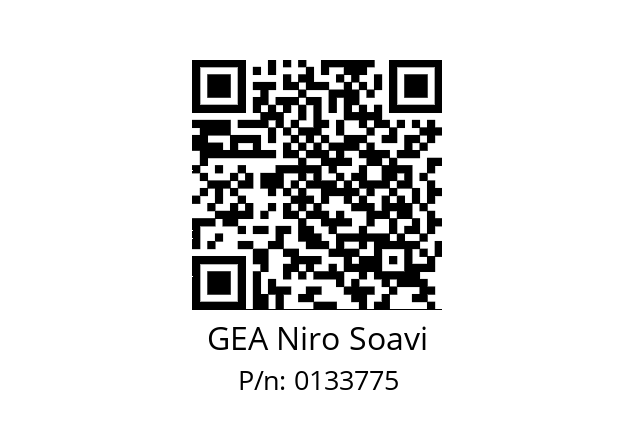   GEA Niro Soavi 0133775