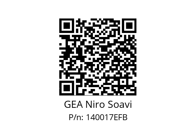  95314017591 GEA Niro Soavi 140017EFB