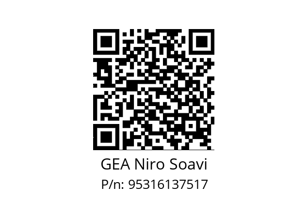   GEA Niro Soavi 95316137517