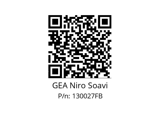   GEA Niro Soavi 130027FB