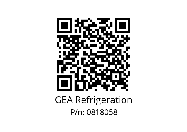   GEA Refrigeration 0818058