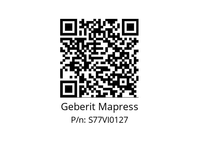   Geberit Mapress S77VI0127