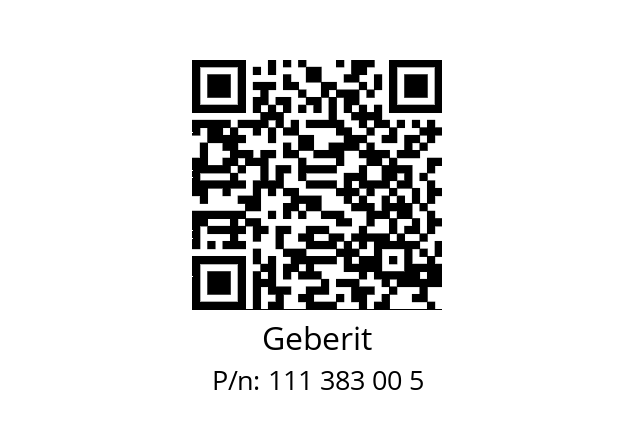   Geberit 111 383 00 5