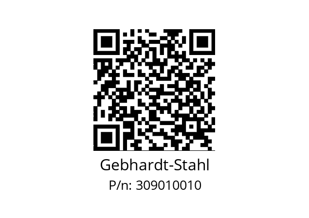   Gebhardt-Stahl 309010010