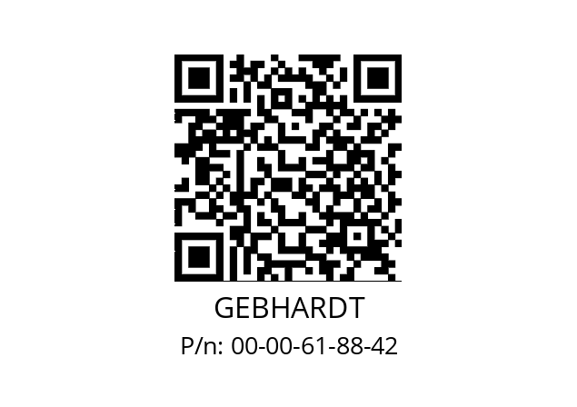   GEBHARDT 00-00-61-88-42