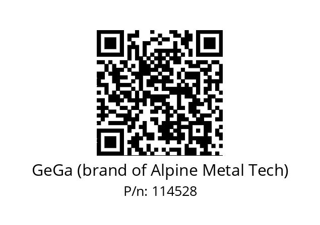   GeGa (brand of Alpine Metal Tech) 114528