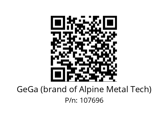   GeGa (brand of Alpine Metal Tech) 107696